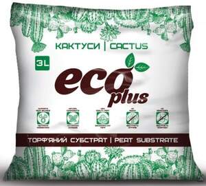 Субстрат для кактусов 3л ECO PLUS