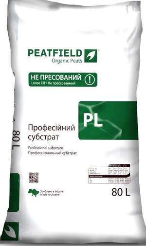 Субстрат торфяной PL-2 80л PEATFIELD