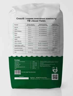 Компост гуммифицированный Good Yield 75л