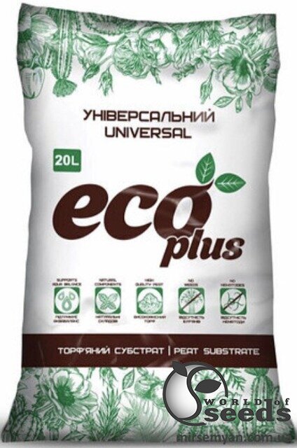 Субстрат универсальный 20л ECO PLUS Субстрат универсальный 20л ECO PLUS