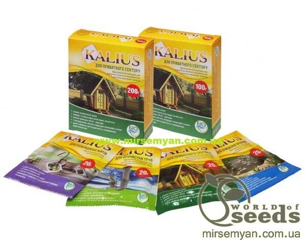 Біопрепарат "KALIUS" для очищення водойми, 20 г Біопрепарат "KALIUS" для очищення водойми, 20 г