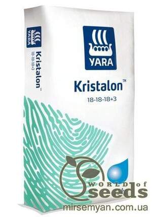 Добриво "Яра Кристалон" 18-18-18+3+МЕ 25кг