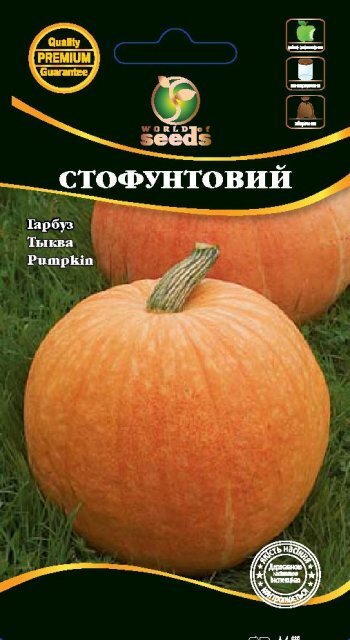 Гарбуз Стофунтовий 3г. WoS Гарбуз Стофунтовий 3г. WoS