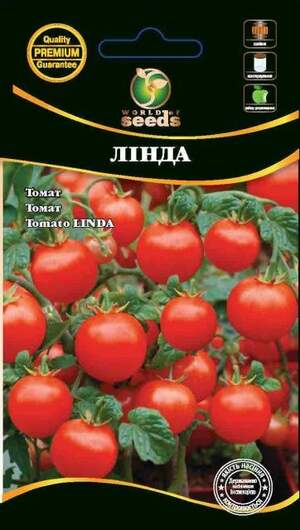 Томат Лінда червоний (балконний) 0,1г. WoS