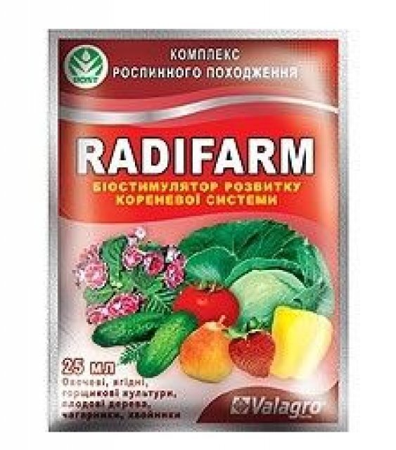 Радіфарм / Radifarm - біостимулятор росту 24мл, Valagro / Валагро Радіфарм / Radifarm - біостимулятор росту 24мл, Valagro / Валагро