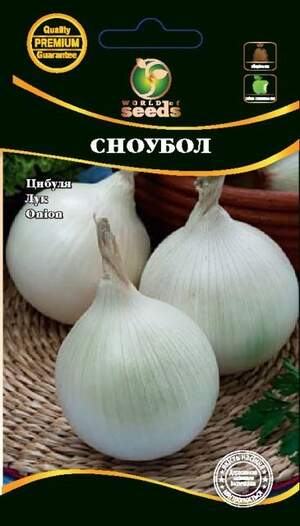 Насіння Лука "Сноубол" 0,5 г. WoS