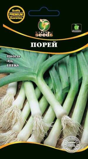 Насіння Лука "Порей" 0,5 г. WoS