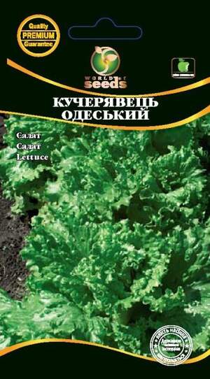 Насіння салату Кудрявець Одеський 1г. WoS Насіння салату Кудрявець Одеський 1г. WoS
