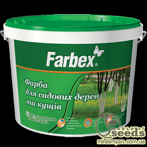 Фарба для дерев, сніжно-біла, 1,4 кг Farbex Фарба для дерев, сніжно-біла, 1,4 кг Farbex