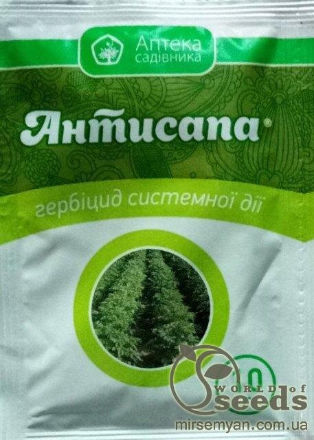 Гербіцид "Антисапа", 10 г, UKRAVIT Гербіцид "Антисапа", 10 г, UKRAVIT