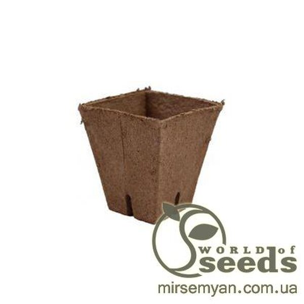 Торф'яні горщики Jiffy, 8*8 см (квадрат) Торф'яні горщики Jiffy, 8*8 см (квадрат)