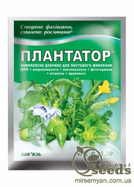 Добриво Плантатор NPK 0-25-50 "Зав'язь", 25 г Добриво Плантатор NPK 0-25-50 "Зав'язь", 25 г