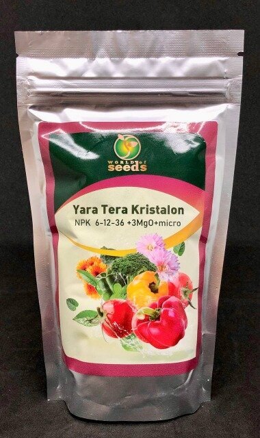 Добриво "Яра Кристалон" NPK 6-12-36, 200г WoS Добриво "Яра Кристалон" NPK 6-12-36, 200г WoS