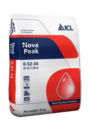 Монокалій фосфат 0-52-34 Nova Peak, ICL - 25 кг