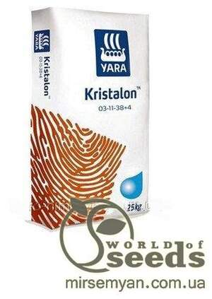 Добриво "Яра Кристалон" NPK 3-11-38+4+МЕ 25кг