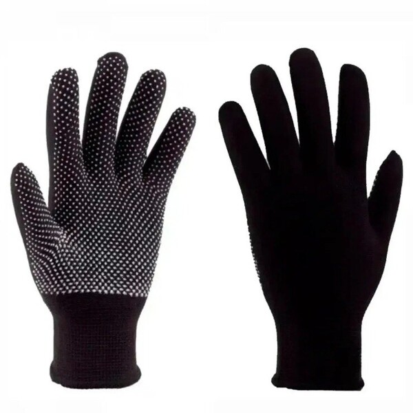 Рукавички "Стрейч крапка", сині (упак.12 пар) Рукавички "Стрейч крапка", сині (упак.12 пар)