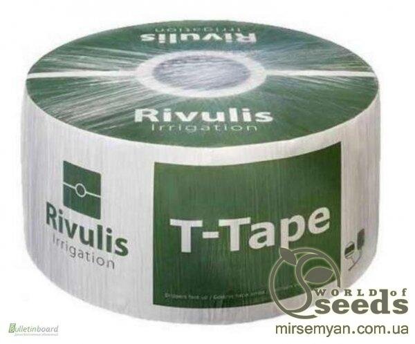 Крапельна стрічка "T-Tape 505-20-500", 5 mil через 20 (3658м/бух) Крапельна стрічка "T-Tape 505-20-500", 5 mil через 20 (3658м/бух)