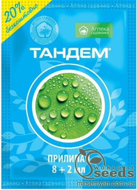 Прилипатель Тандем" на 2 сотки, 10 мл, UKRAVIT Прилипатель Тандем" на 2 сотки, 10 мл, UKRAVIT