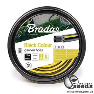 Шланг для поливу BLACK COLOUR 5/8" (16мм) 20м Bradas