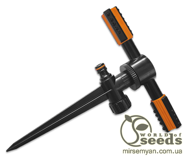 Зрошувач DUO, що обертається, 2-х ріжковий, ECO-TS1010 Bradas Зрошувач DUO, що обертається, 2-х ріжковий, ECO-TS1010 Bradas