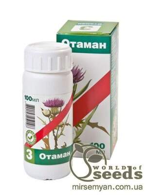 Гербіцид "Отаман" суцільної дії 100 мл, ALFA Smart Agro