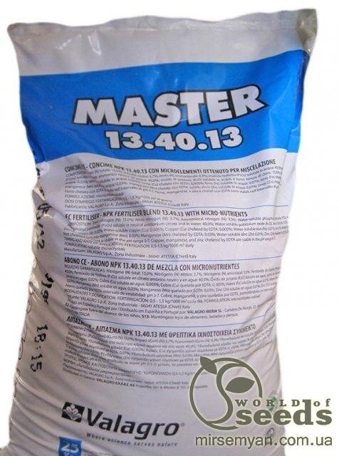 МАЙСТЕР/MASTER NPK 13.40.13, Valagro 25 кг МАЙСТЕР/MASTER NPK 13.40.13, Valagro 25 кг