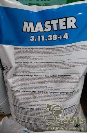 МАЙСТЕР/MASTER NPK 3-11-38+4, Valagro 25 кг
