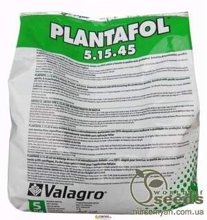 Plantafol/Плантафол для дозрівання плодів, 1кг, NPK 5-15-45, Valagro (Валагро)