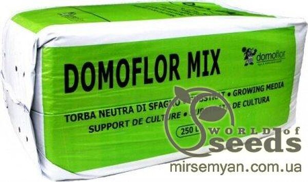 Торф'яний субстрат Домофлор Domoflor Mix2, фракція 0-8мм, 250 л. Торф'яний субстрат Домофлор Domoflor Mix2, фракція 0-8мм, 250 л.