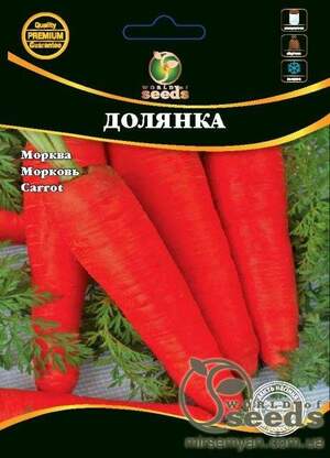 Морква Долянка 1 кг.  WoS