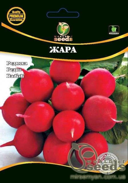 Насіння редиски Жара 1кг. Насіння редиски Жара 1кг.