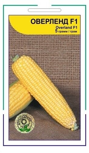 Кукурудза цукрова Оверленд F1 - 5 г А (Syngenta) Кукурудза цукрова Оверленд F1 - 5 г А (Syngenta)