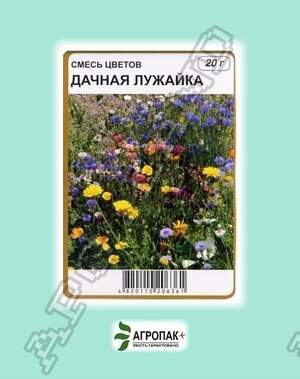 Насіння квіткових сумішей Дачна лужок - 20 грам А