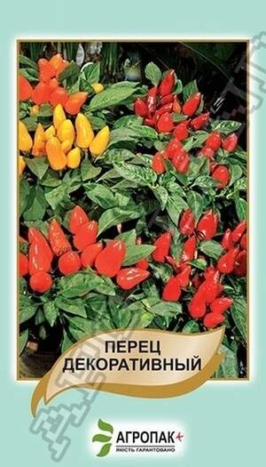 Перець декоративний – 0,2 грама А Перець декоративний – 0,2 грама А