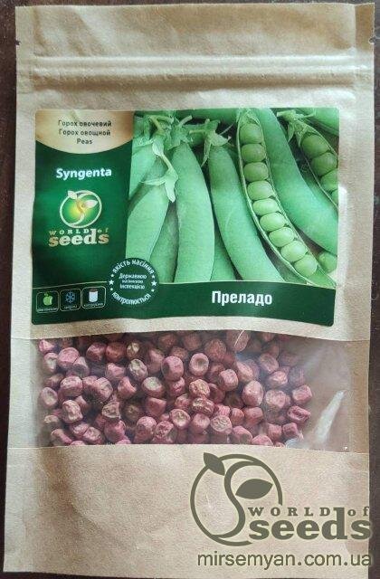 Горох овочевий Преладо - 100 г. (Syngenta) WoS Горох овочевий Преладо - 100 г. (Syngenta) WoS