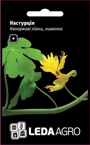 Настурція "Канарікові ліани", лимонна 0,5г. L (Hem Zaden BV Нідерланди)