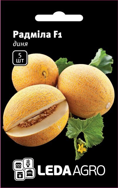 Диня "Радміла" F1 5 семена L (Yuksel Seeds) Диня "Радміла" F1 5 семена L (Yuksel Seeds)