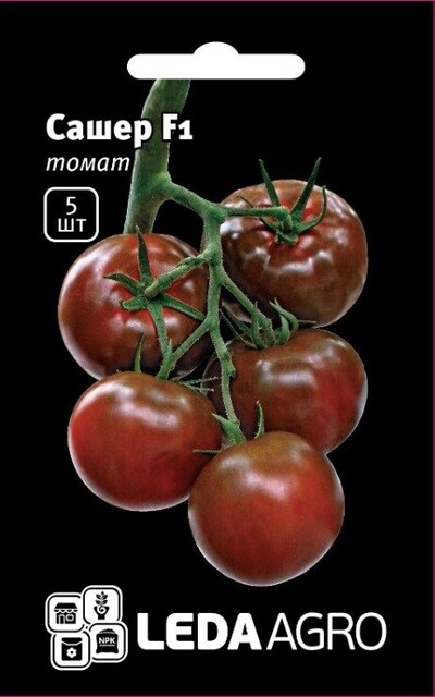 Томат "Сашер" F1 5 семена L (Yuksel Seeds) Томат "Сашер" F1 5 семена L (Yuksel Seeds)