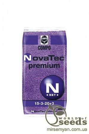 Добрива NovaTec Premium NPK 15-3-20+3+ME 25кг. COMPO