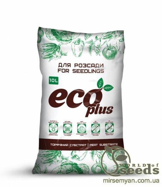 Субстрат ECO PLUS для розсади 10 л. Субстрат ECO PLUS для розсади 10 л.