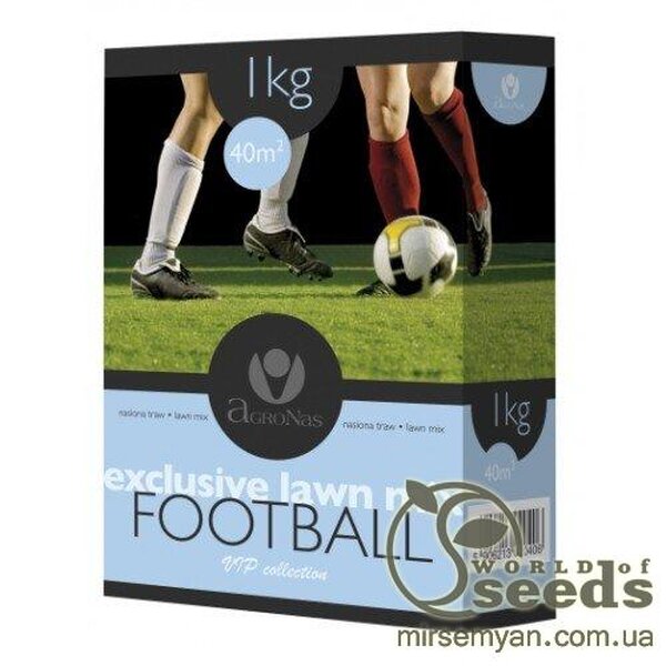 Суміш газонних трав "Football" Agronas 1 кг. Суміш газонних трав "Football" Agronas 1 кг.