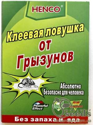 Клейова пастка від гризунів Henco. Клейова пастка від гризунів Henco.