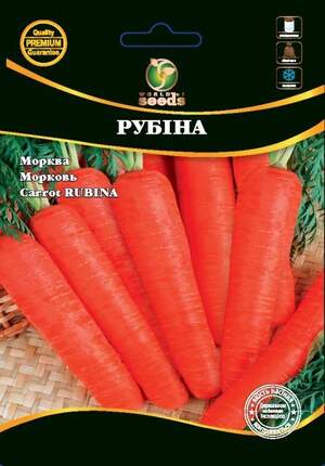 Насіння Моркви "Рубіна" 50 г. WoS