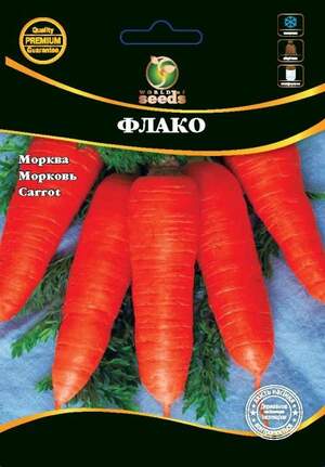 Морква "Флако" 100 г. WoS