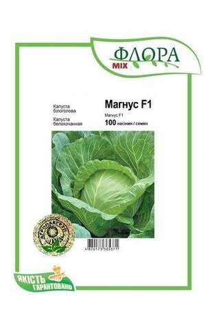 Капуста "Магнус" F1 - 100 насінин А (Hazera)