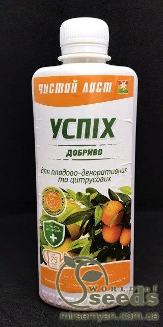 Добриво Чистий Лист Успіх для плодово-декоративних 310 мл (Kvitofor) Добриво Чистий Лист Успіх для плодово-декоративних 310 мл (Kvitofor)