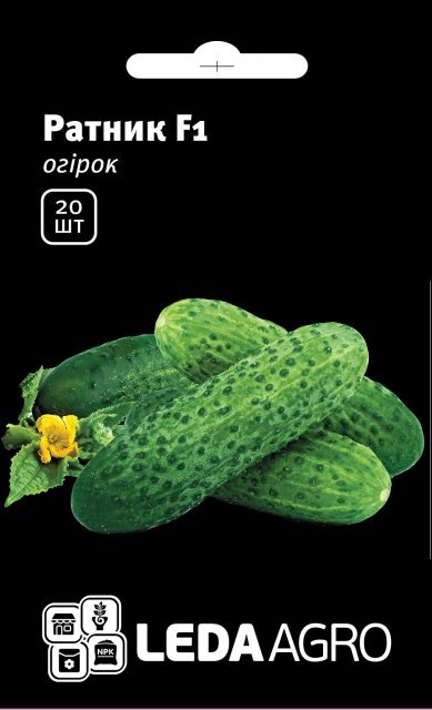Огірок "Ратник" F1 10 семена L (Yuksel Seeds) Огірок "Ратник" F1 10 семена L (Yuksel Seeds)