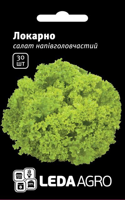Салат "Локарно" - 30 семена L (Рійк Цваан/Rijk Zwaan) Салат "Локарно" - 30 семена L (Рійк Цваан/Rijk Zwaan)