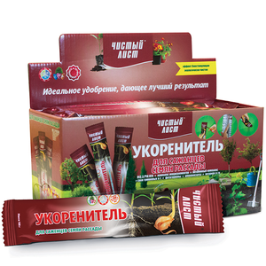 Добриво кристалічне "Чистий Лист" Укорінювач для саджанців та насіння розсади 100 г.