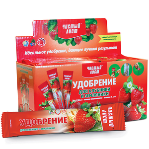 Добриво Чистий Лист для полуниці та суниці 100 г. (Kvitofor) Добриво Чистий Лист для полуниці та суниці 100 г. (Kvitofor)